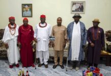 BURUTU TRADITIONAL RULERS COUNCIL PAYS CONDOLENCES VISIT TO BURUTU COUNCIL CHAIRMAN