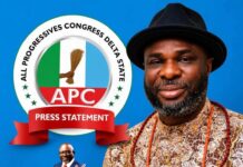 ELECTION 2027: Delta South APC Leaders, Stakeholders to Converge in Oleh as Joel-Onowakpo Announces Second Tenure Bid