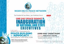 NDPN INAUGURATES NATIONAL AND STATE EXECUTIVES in Warri
