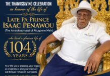 Jonathan, Oborevwori, Diri, Barry Gbe, Andaye Funyei Manager Others Bid Farewell to Penawou Family Patriarch
